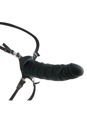 7" Silicone Hollow Strap-on